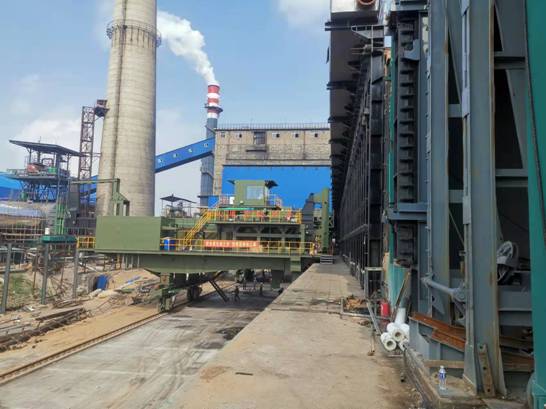 公司承建的赤峰九联煤化1#焦炉技改项目即将投产
