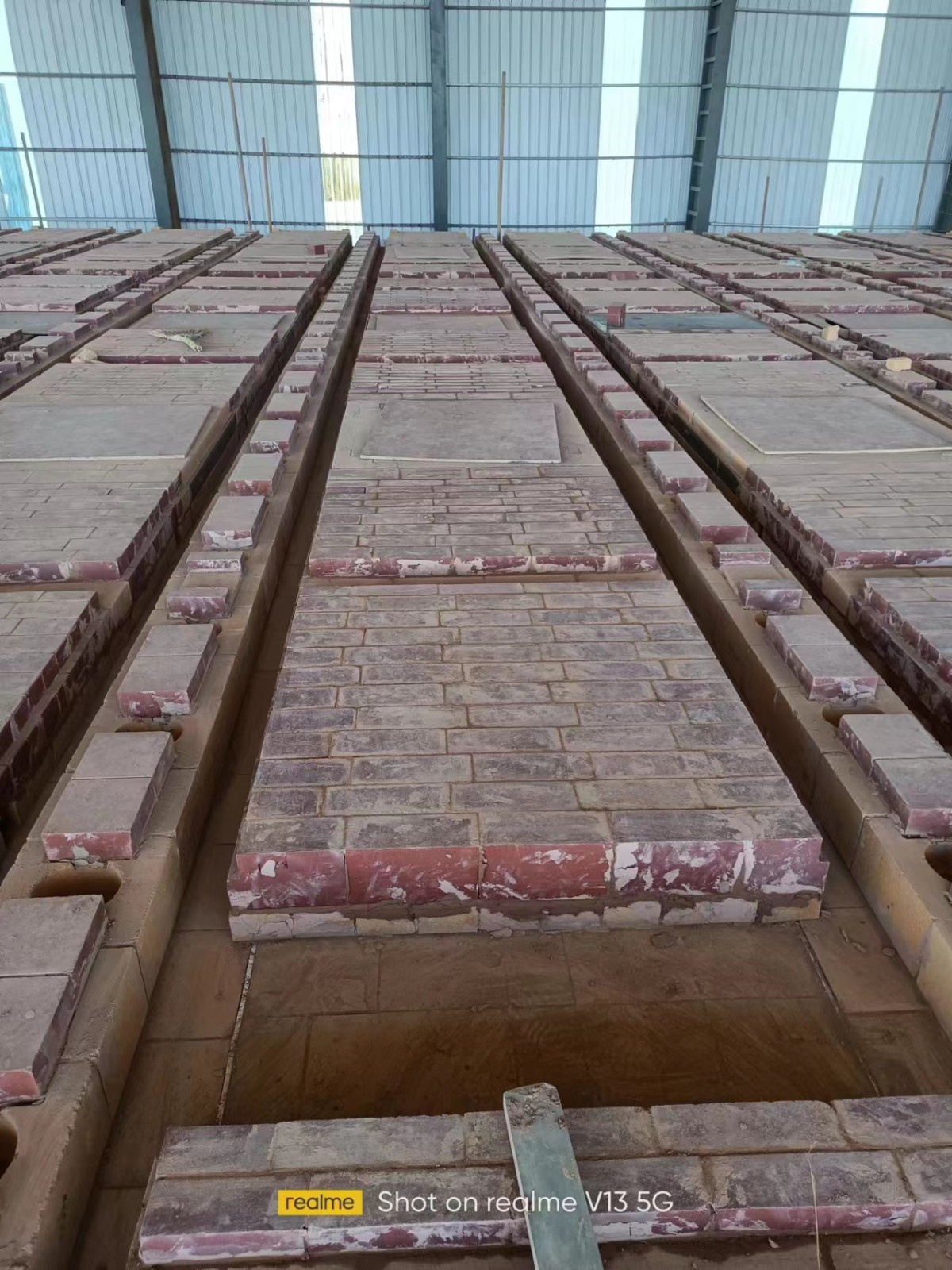 公司承建的内蒙古君正化工有限公司4#焦炉砌筑封顶